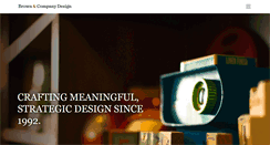 Desktop Screenshot of browndesign.com